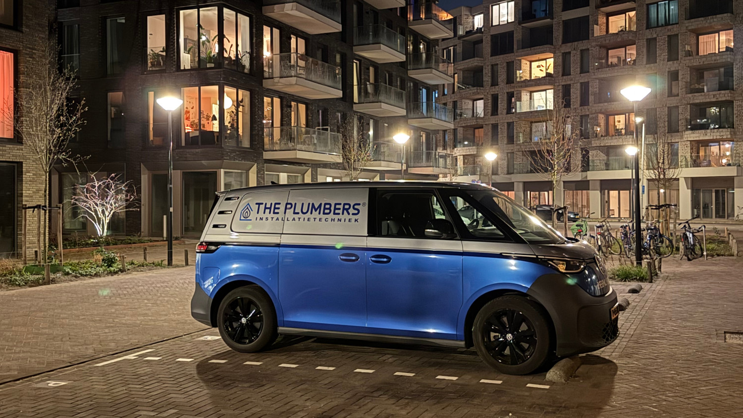 Elektrische bus The Plumbers